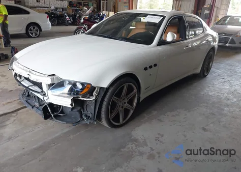 2013 Maserati Quattroporte S from USA, damaged, VIN ZAM39NKA7D0066682